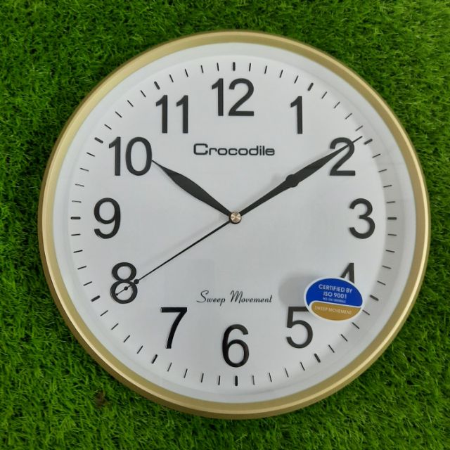 100 Original Crocodile Cps6117 Melody Striking Wall Clock Shopee Malaysia