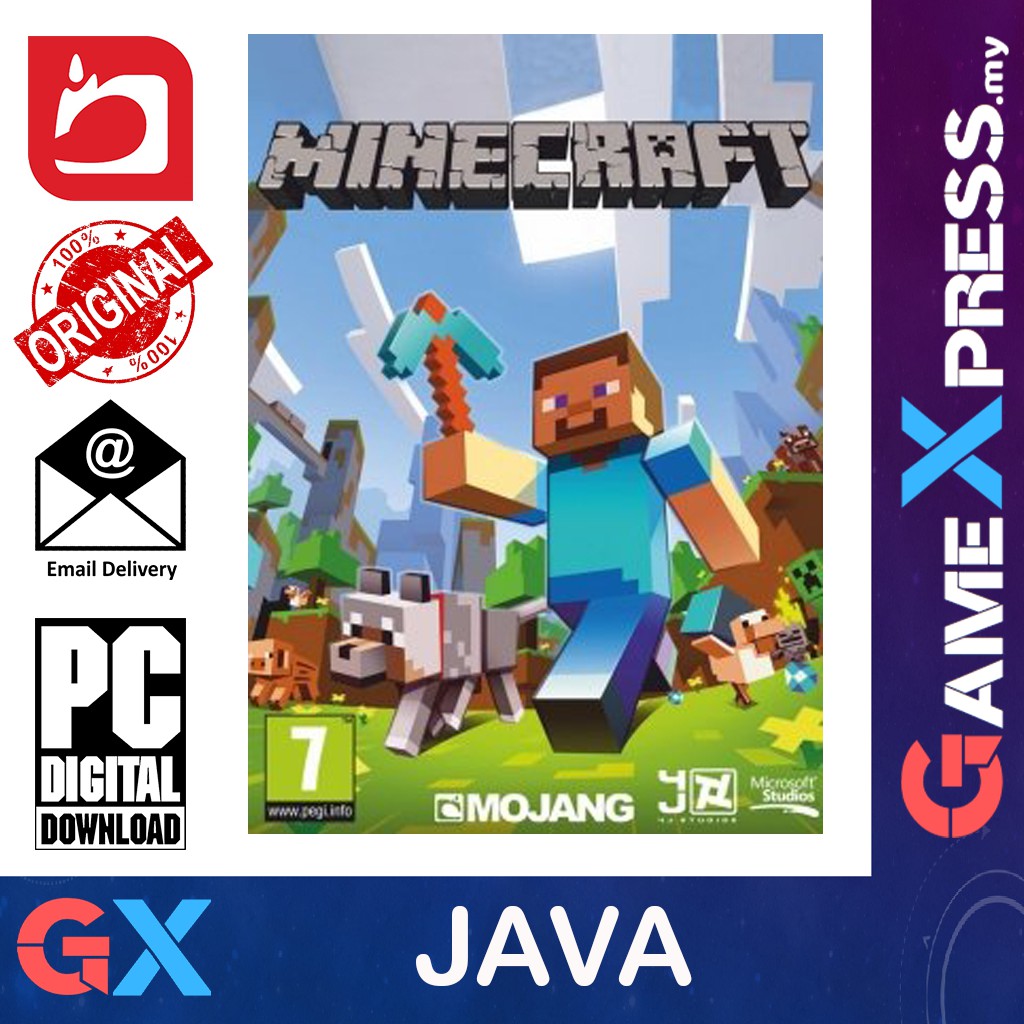 [Original] Minecraft Java Edition PC Game / Mac Mojang Platform ...