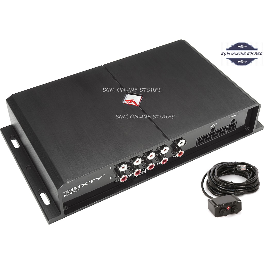 100 Original Rockford Fosgate 3sixty 3 8 Channel Interactive Signal Processor With 248 Band Parametric Eq Shopee Malaysia