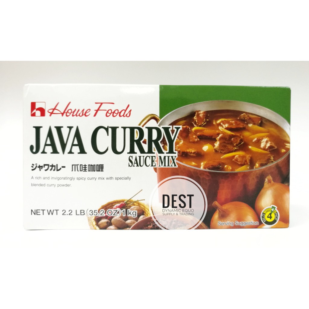 Japan House Java Curry Sauce Mix 1kg, Medium Hot Shopee Malaysia