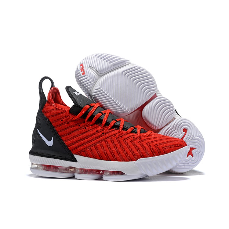 red and black lebron 16