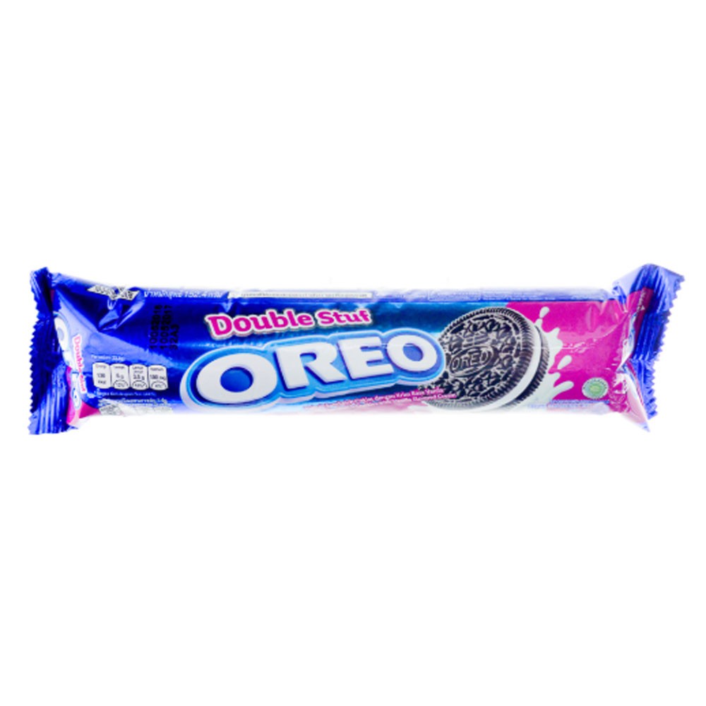 Oreo Chocolate Sandwich Cookies Double Stuf 137g Shopee Malaysia