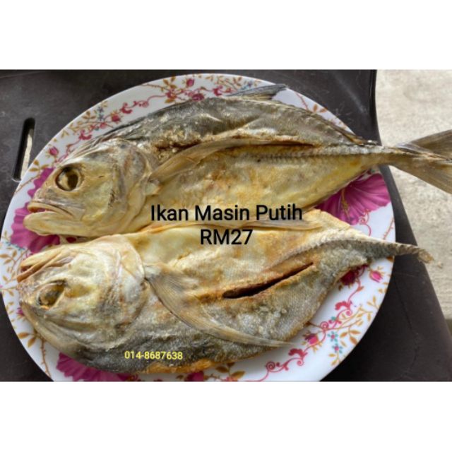 Ikan Masin Putih Ikan Putih Dari Sabah Shopee Malaysia