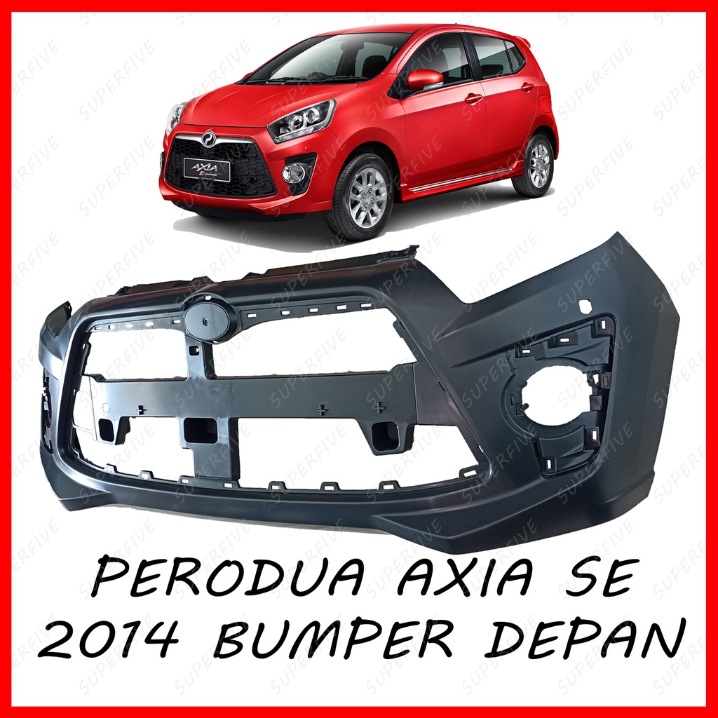 PERODUA AXIA SE ADVANCE 2014 FRONT BUMPER / BUMPER DEPAN Shopee Malaysia