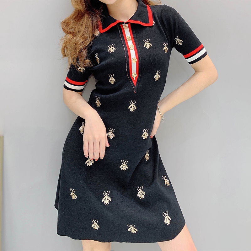 polo shirt dress midi