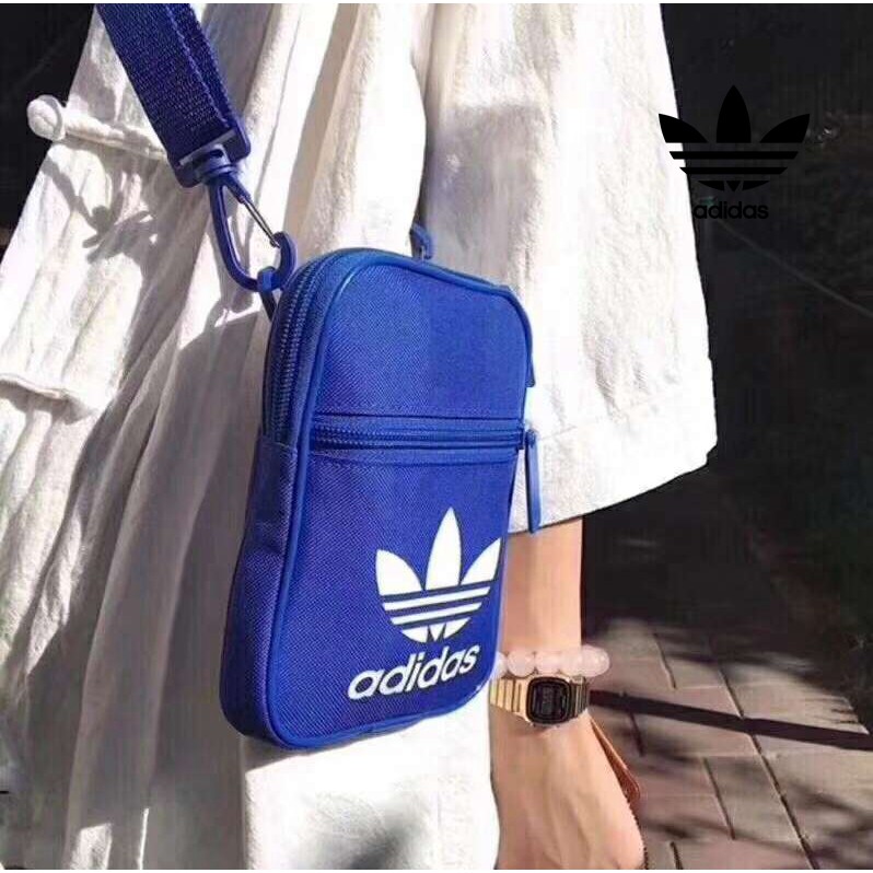 adidas small bag blue
