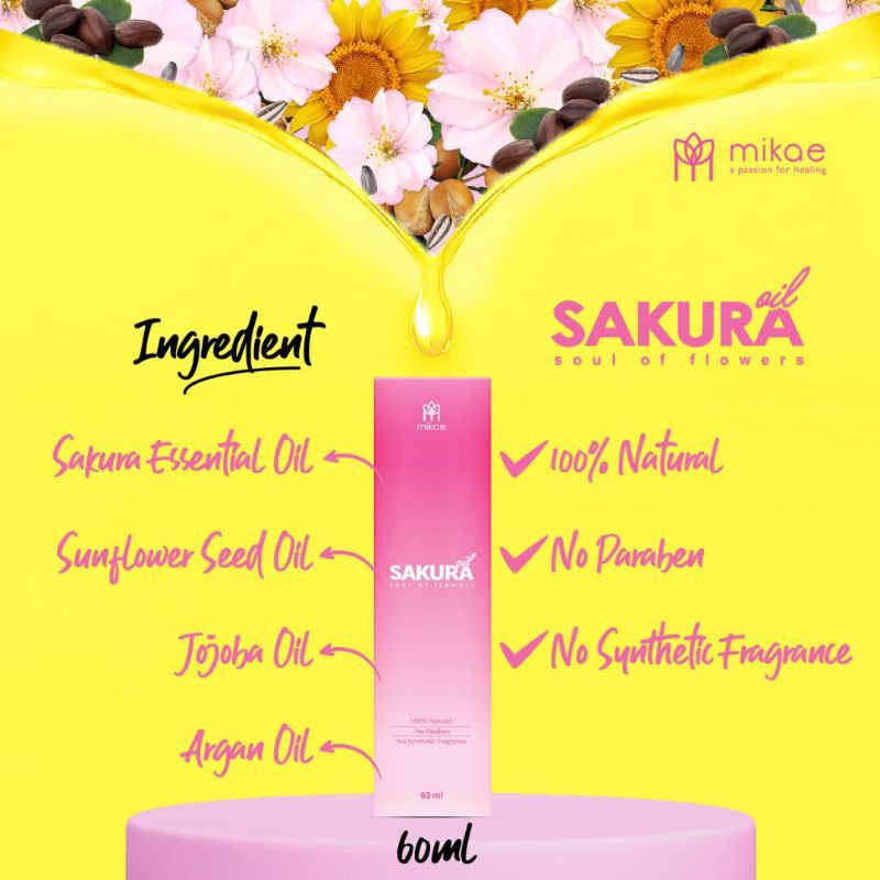 Sakura Souls Of Flowers Essential Oil