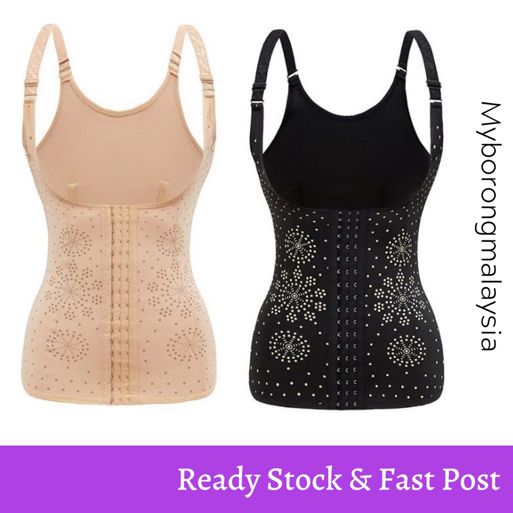Infrared Negative Bengkung Girdle Ion Shaping Slimming Singlet Korset