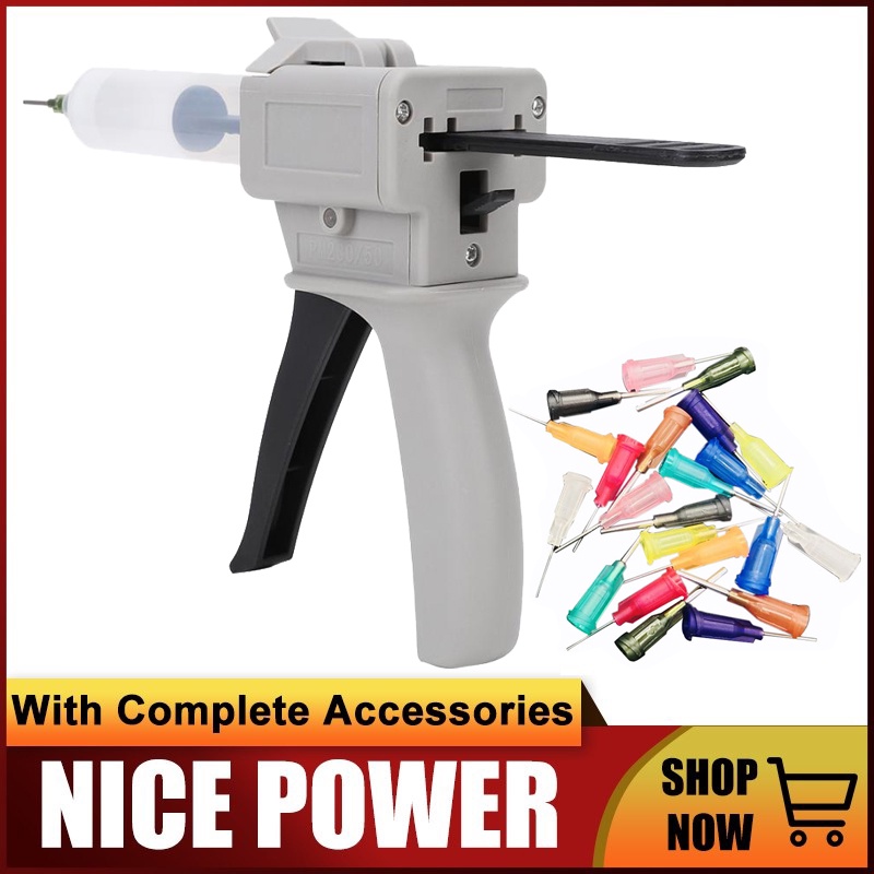 50cc Single Group Glue Gun Applicator Glue Adhensive Squeeze Manual