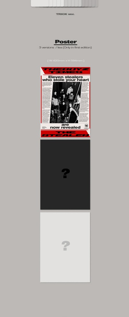 Official K Pop The Boyz Mini 5th Album Chase Stealer Trick Version Shopee Malaysia