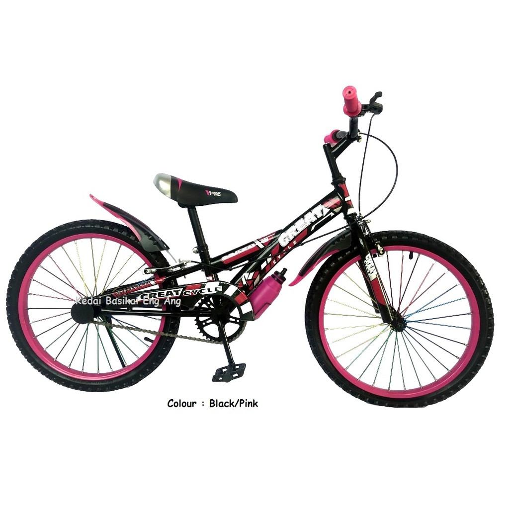 Kid bicycle Basikal budak 20" Economy colour sesuai utk umur 810tahun