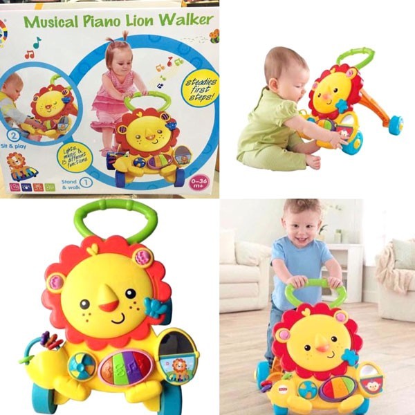 musical lion walker