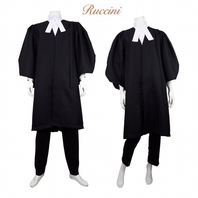 Ruccini Lawyer Robe (Unisex) ***Ready Stock***