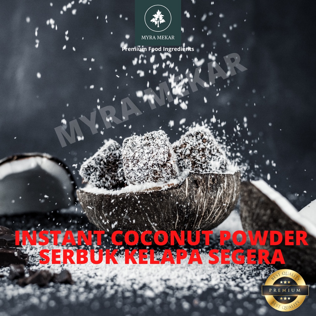 Myra Mekar Instant Coconut Powder Pure 250 Gram Serbuk Kelapa Segera Tulen Coconut Milk Shake