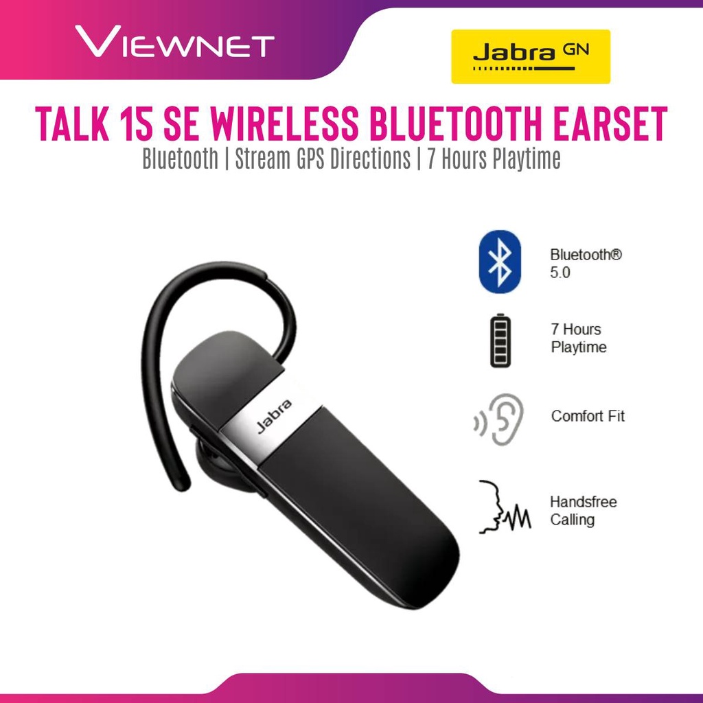 レビュー高評価のおせち贈り物 Jabra JABRA-TALK15-SE Bluetooth5.0 ワイヤレスヘッドセット Talk 15 SE  www.servitronic.eu