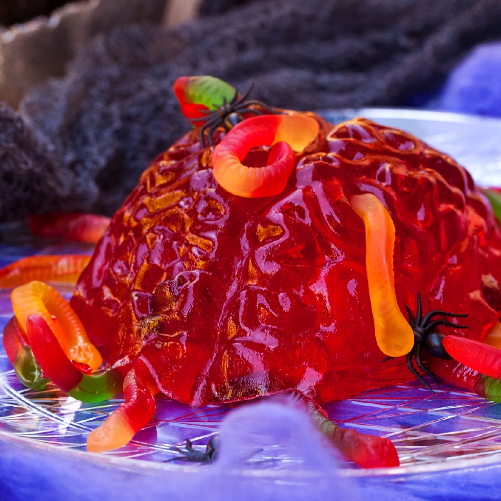 Силиконовая форма червяки. Формочка в виде мозга. Yummy силикон. Jelly Brains.