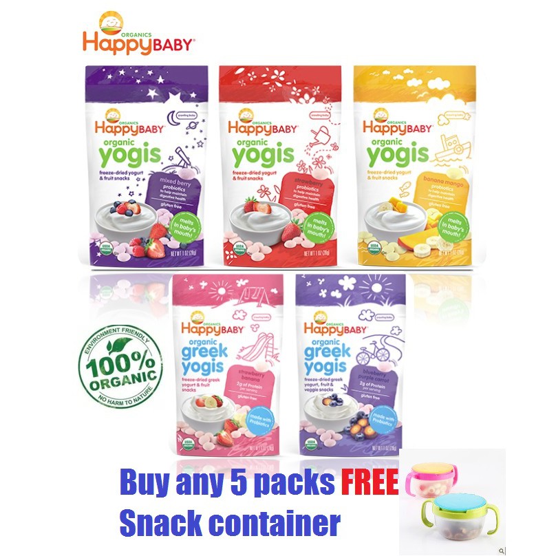happy yogis organic yogurt snacks