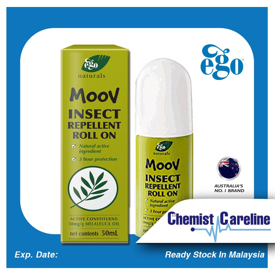 MOOV Insect Repellent Roll On 50mL Shopee Malaysia