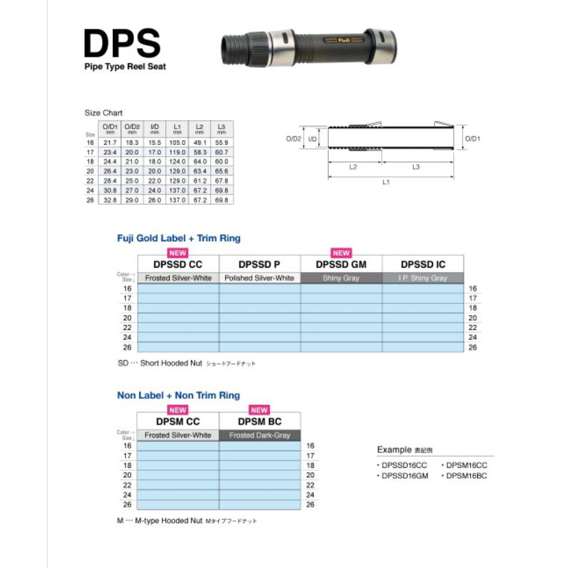 Fuji reel seat DPS-SD | Shopee Malaysia