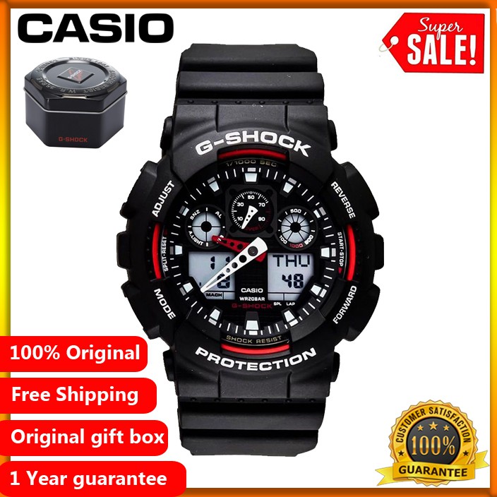 g shock ga 100 original