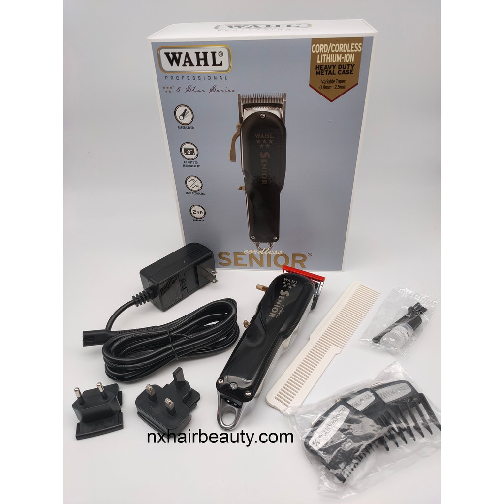 wahl senior cordless 5 star
