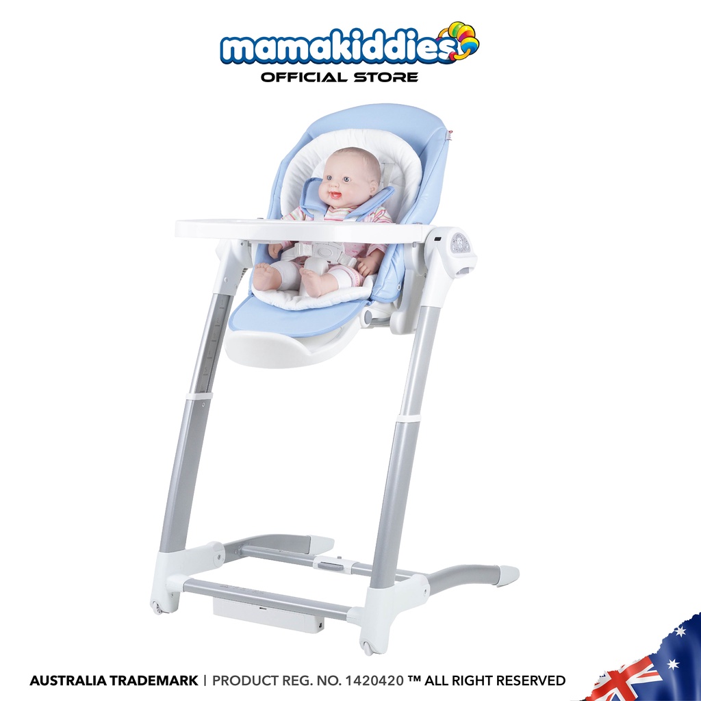 Multifunction 3in1 Dining Chair Rocking High Chair Electric Baby Swing Sleeping adjustable
