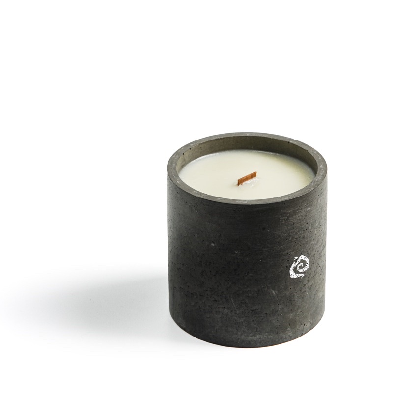 Grapefruit Mangosteen | Concrete Scented Soy & Beeswax Blend Candle | 100% Handcrafted | Lilin Wangi Aromaterapi