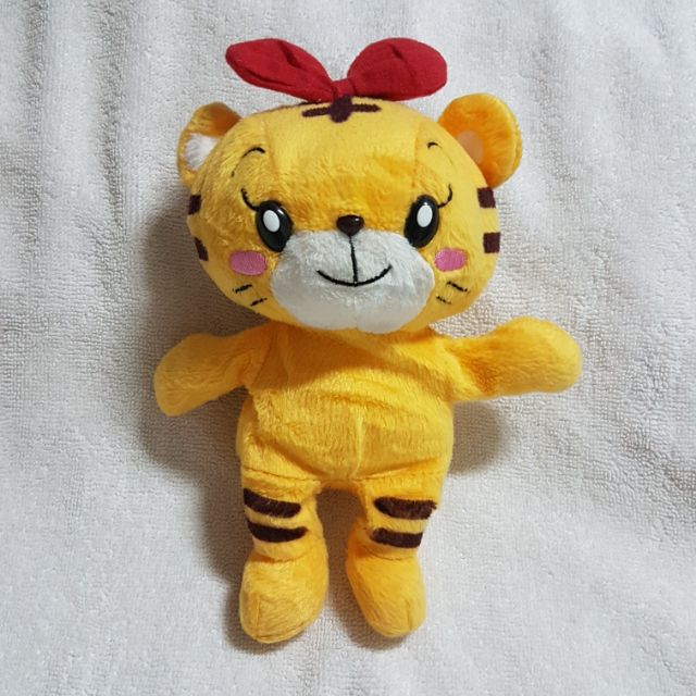 Authentic Benesse Female Shimajiro Tiger Beanie Plush Soft Toy | Shopee ...