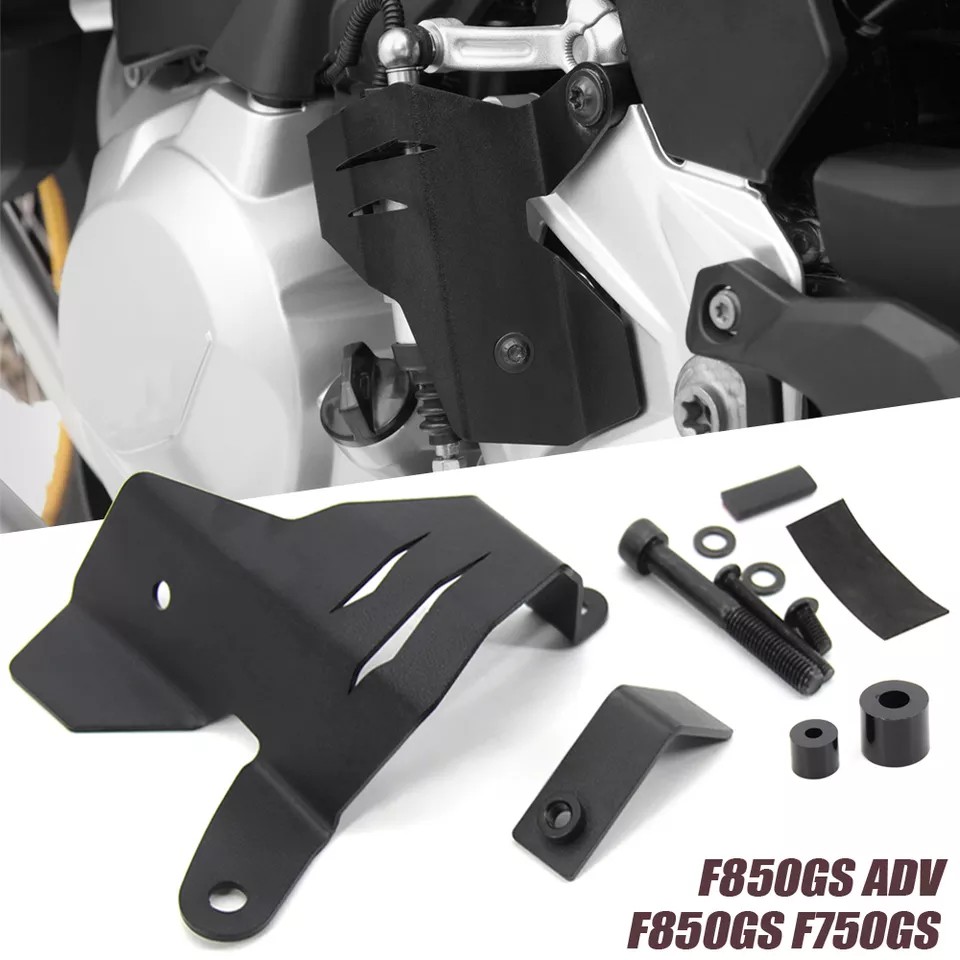 Protection Moteur Châssis Pour BMW F750GS F850GS ADV (2019-2023) - Couvercle Inférieur En Alliage Aluminium 4mm - Noir Ou Argent