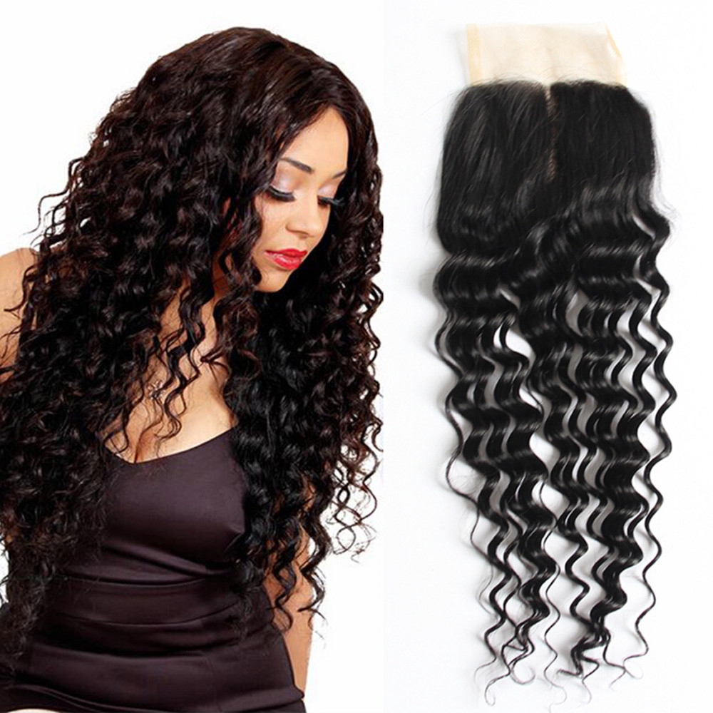 Closures Lace Hair In Stock Natural Curly Hair Extensions Women