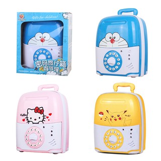 [New Stock] Tabung Simpanan KanakKanak ATM Bank (Doraemon, Hello Kitty