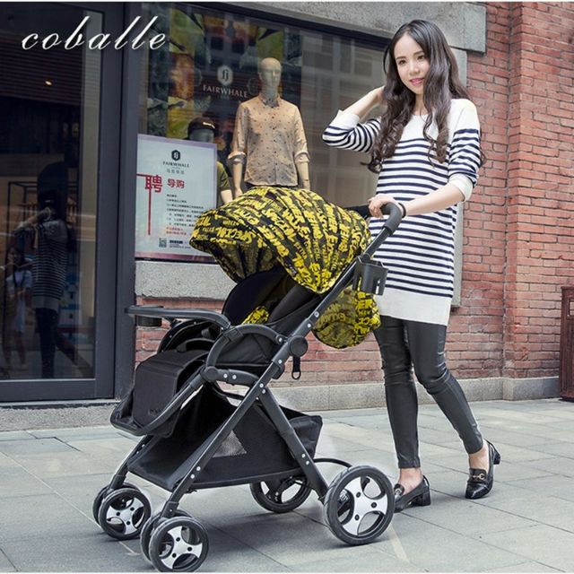 red stroller set