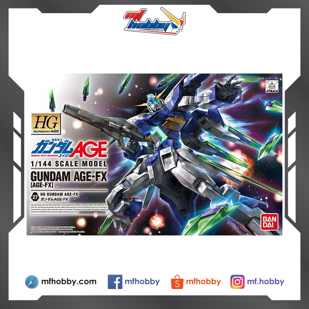 Hg Gundam Age Fx Bandai Shopee Malaysia