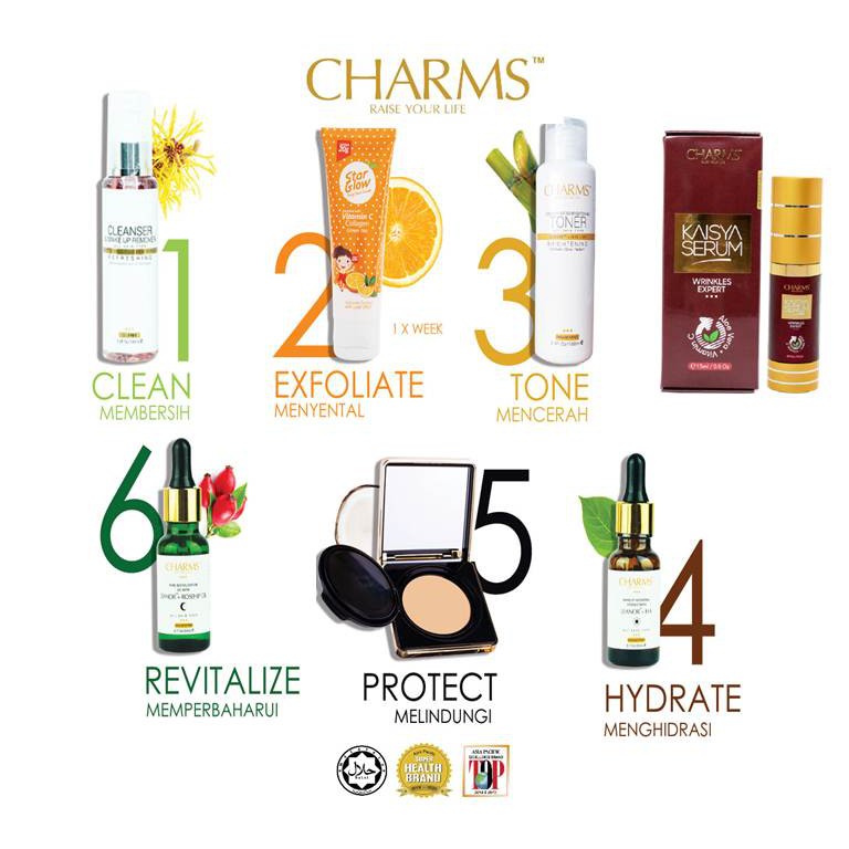 set charms skincare