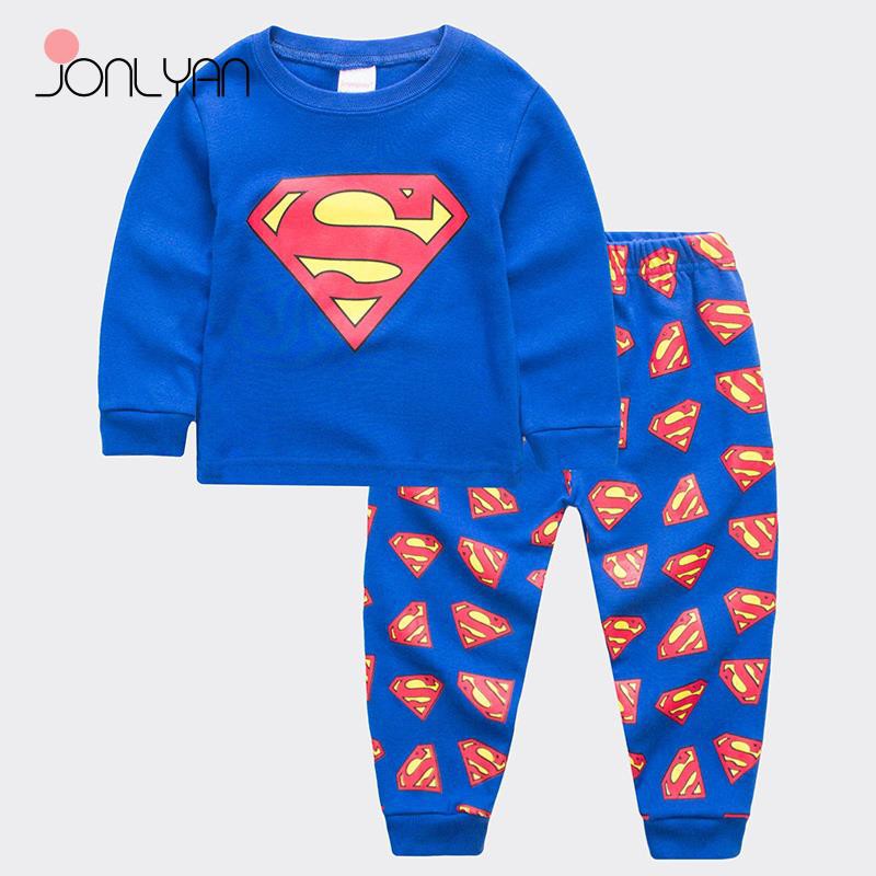 All Sizes 100/% Cotton Boys Superman Pyjamas Long sleeves and bottoms
