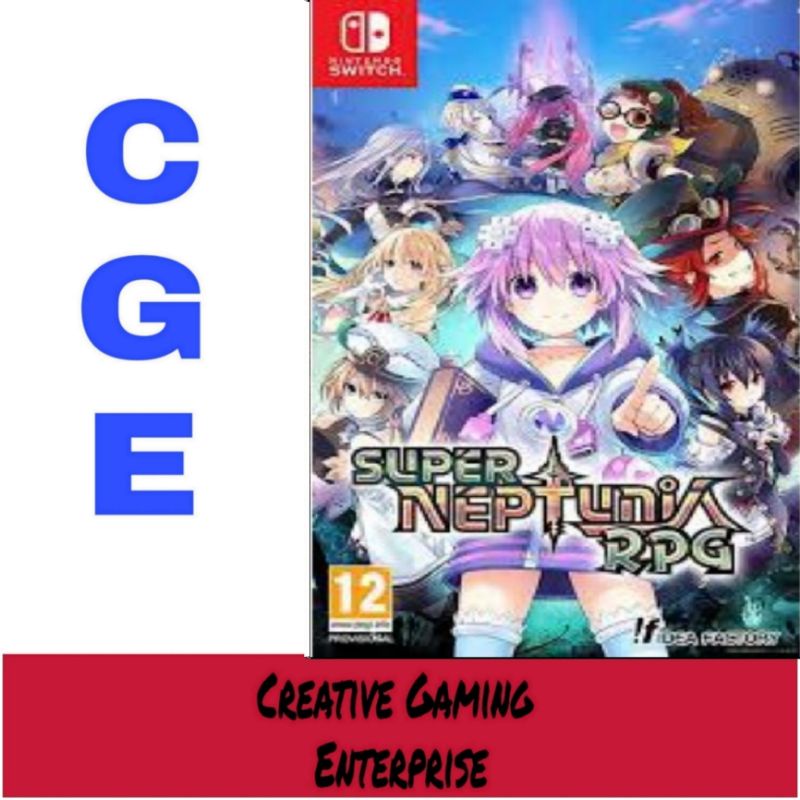 Nintendo Switch Super Neptunia RPG (Eng)(New & Sealed)[Damaged Casing]