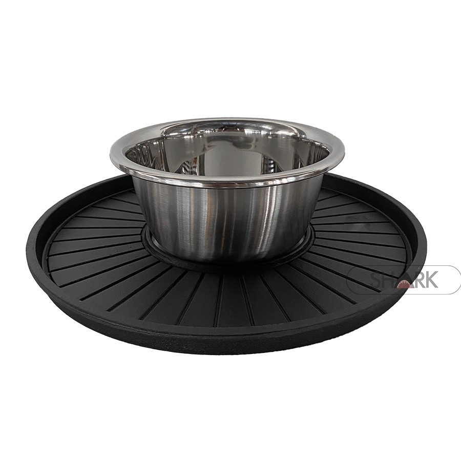 2 in 1 Korean Style GRILL PAN & Steamboat 35cm / 35cm Gas Cast Iron BBQ