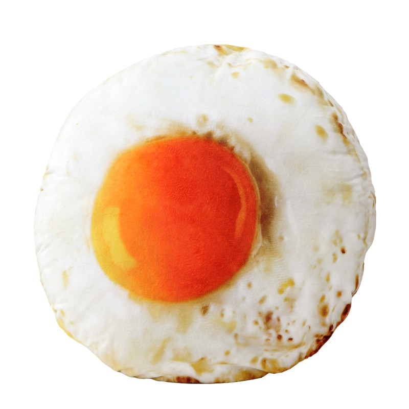 Plaid Shop Large 3d Fried Egg Fried Egg Egg Pillow Shopee Malaysia