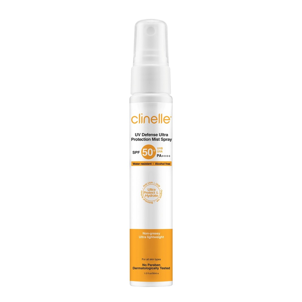 clinelle uv defense ultra protection mist spray