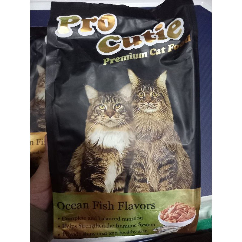 Pro Cutie Premium Cat Food Makanan Kucing Tanpa Pewarna Makanan Landak Shopee Malaysia