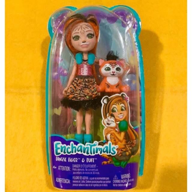 enchantimals tanzie tiger