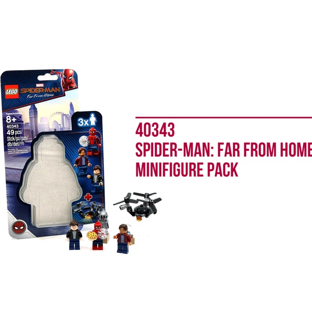 spider man far from home lego minifigure
