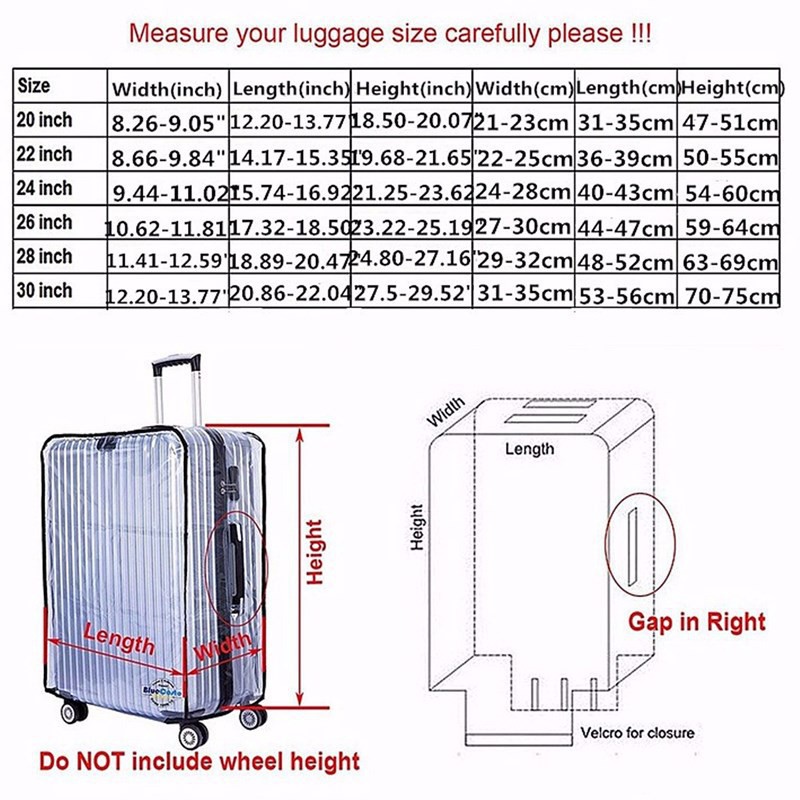 saiz luggage bag