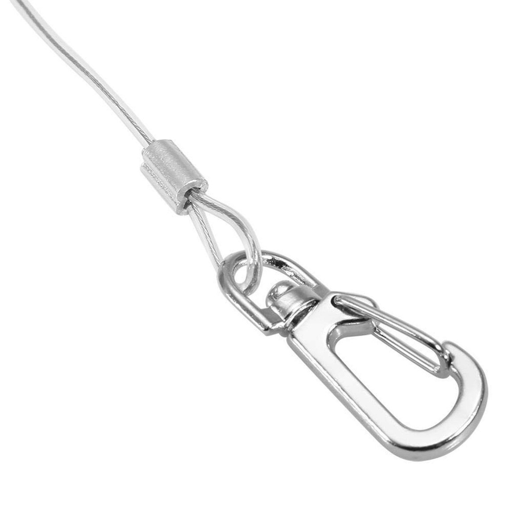 Essential Versatile 【Y&New Specials】Pet Parrot Leash Kits Training Rope Alloy Leg Ring Flexible Bird Chain Flying... - Image 5