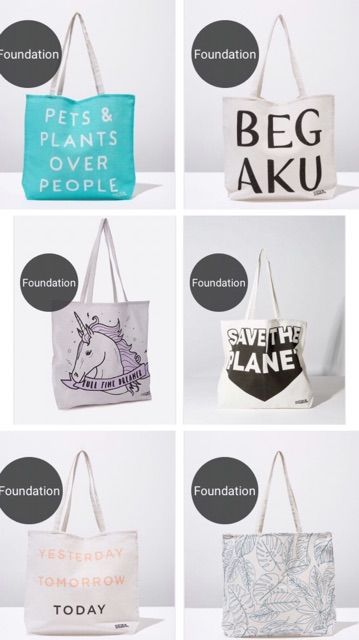 typo tote bag malaysia