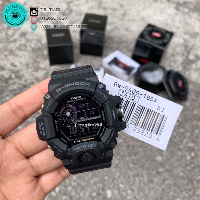 g shock rangeman black