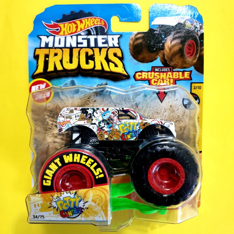 HOT WHEELS MONSTER TRUCK POTTY CENTRAL | Shopee Malaysia