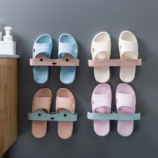 Shower Shoes Storage Rack Bathroom Shelf Rack Slipper Hanger Rack Wall Rack Shoes Rack Storage Holder Shopee Malaysia