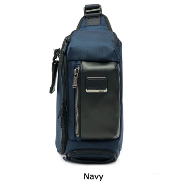 tumi kelley sling navy