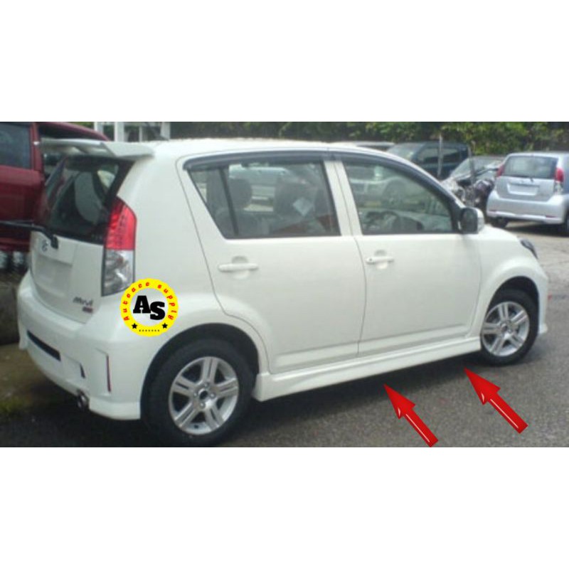 Perodua Myvi Se Side Skirt 05 10 Pu No Paint